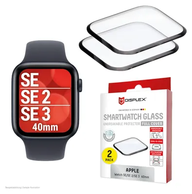 Image de DISPLEX Verre FC Apple Watch SE (2/3), 40 mm