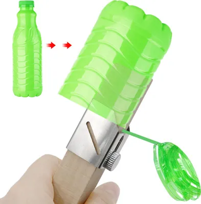 Image de Coupe-bouteille en plastique Outils de corde Kit de coupe pour l'extérieur Outil de coupe écologique pour la décoration du jardin et de la maison DIY
