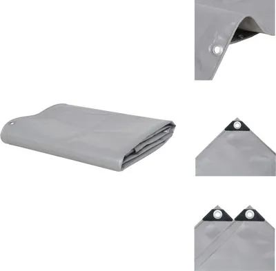 Obrázok produktu pre plachta vidaXL 650 g/m² 5 x 6 m sivá - Plachty