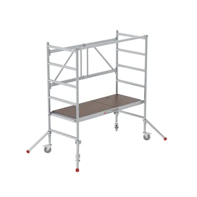 Produktbild von Altrex Klappgerüst RS Tower 34 Aluminium 0,75x1,65m schmal 3m Arbeitshöhe