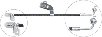 Immagine prodotto di Tubo freno 407 mm BANJO 10,0 mm INN M10x1,0 A.B.S. per FORD ESCORT e altri modelli