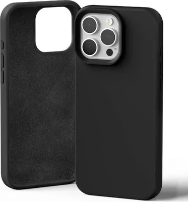 Produktbild von Mercury Silicone Iphone 16 Pro Max 6.9 Schwarz/Schwarz