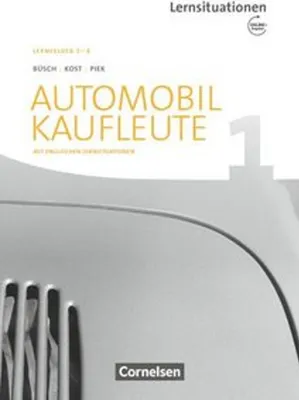 Immagine prodotto di Automobilkaufleute Band 1: Lernfelder 1-4 - Arbeitsbuch mit englischen Lernsituationen und Onl.-Angebot