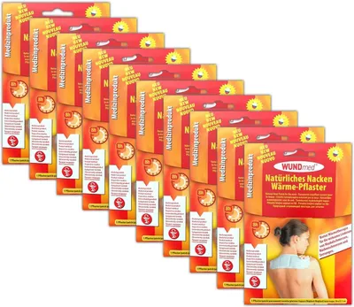 Produktbild von 10 x Pflaster für die Wundbehandlung, Wärmepflaster, Pflaster für den Nackenbereich, Schmerzlindernde Pflaster, Wärmetherapie, Schultern, Wärmepflaster für den Rücken