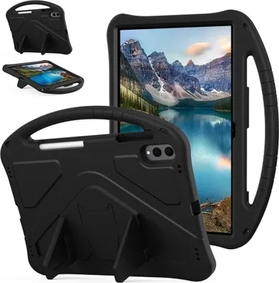Produktbild von Samsung Galaxy Tab S11 Ultra Hülle - Coverup Stoßfeste Kinderhülle - Schwarz