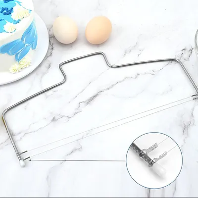Produktbild von Zubehör für Kuchen und Gebäck - Kuchenpalette, Glasurpalette, Brotschneider - 3 Stück