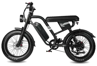 Image de Vélo électrique MAXTURN MX10 48V13.5Ah Freins hydrauliques 20 pouces Noir