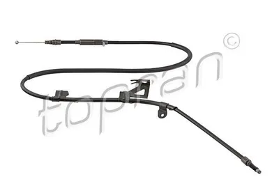 Produktbild von TOPRAN Handbremsseil Seilzug Feststellbremse für SKODA SUPERB (3U4) Hinten Rechts 631 764