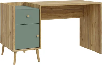 Image de Schreibtisch >Whenua< in Natural Eiche - 139,6x77,3x60cm (BxHxT)