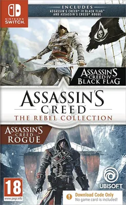 Produktbild von Ubisoft Assassin's Creed : The Rebel Collection - Download Code, Nintendo Switch, M (Reif), Download