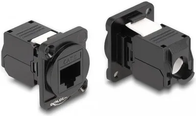 Produktbild von DELOCK D-Typ Modul RJ45 Cat.6 Buchse zu LSA Buchse