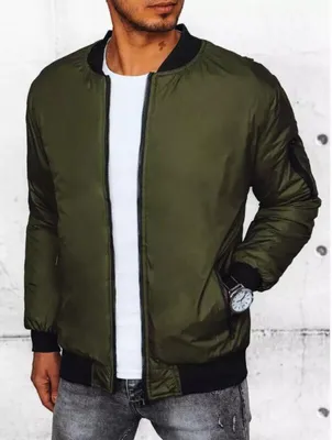 Produktbild von Dstreet Herren-Bomber Laulaine grün L