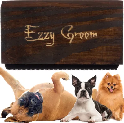 Produktbild von EzzyGroom Hundbürste Ezzy Katzenbürste Fellbürste  Fellpflege Hundekamm