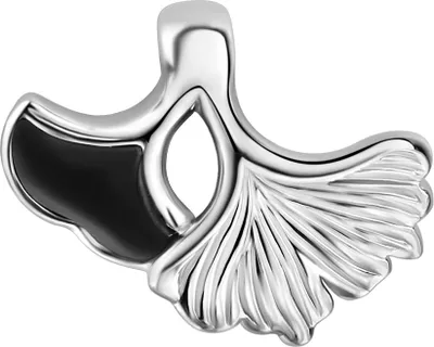 Produktbild von Damen Anhänger 925 Sterling Silber Gingko