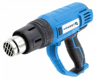 GTV Heißluftpistole 2000 W HT2C551 mit 2-Stufen und 8 Temperaturstufen