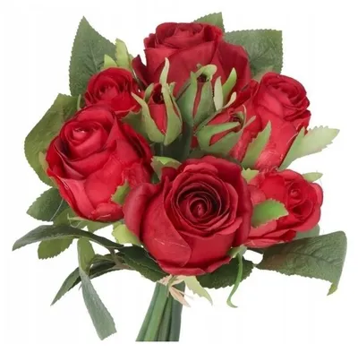 Produktbild von Rose, Rosen, Blumenstrauss, Dichte, Künstliche Blumen, Wie Echte
