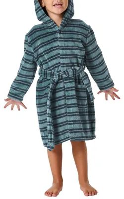 Produktbild von Schiesser Jungen Bademantel - Velour - Größe 92 bis 140