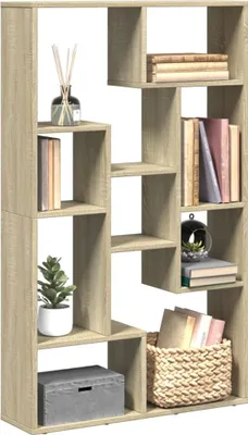 Obrázek produktu pro Maison Exclusive – knihovna Sonoma dub 72x20x120,5 cm dřevěný materiál