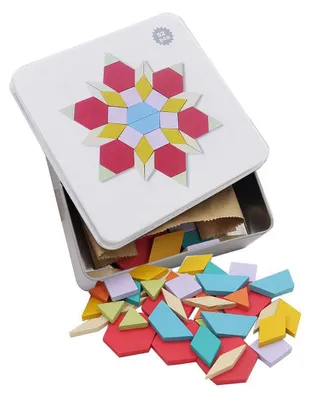 Image de Houten Mozaiek Blokken, 52dlg.