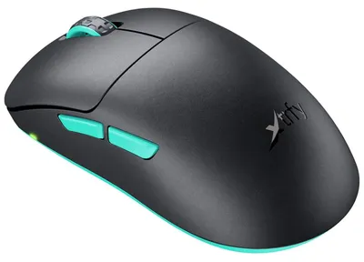 Produktbild von CHERRY XTRFY M8, Beidhändig, Optisch, RF Wireless + USB Type-C, 26000 DPI, Schwarz