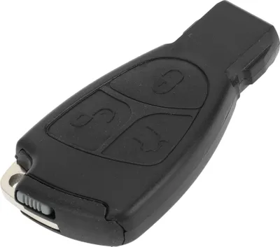 Produktbild von 3 Tasten Schlüsselgehäuse Gehäuse Keyless Entry Fernbedienung Schlüsselanhänger Ersatzgehäuse für Mercedes-Benz C-Klasse 2001-2007