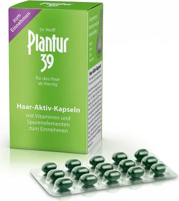 Produktbild von Plantur 39 Haar-Aktiv Kapseln, 60 St. Kapseln