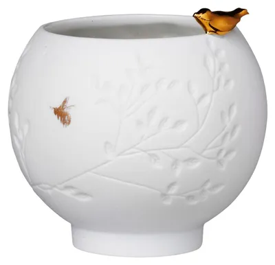 Immagine prodotto di Räder PG Goldvogel Schale,Teelicht Vogel D.7,5cm