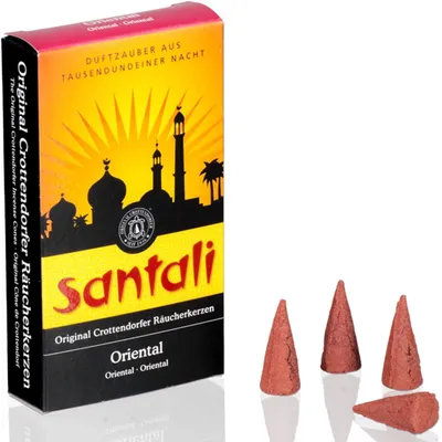 Produktbild von Crottendorfer Räucherkerzen - Santali Oriental von Crottendorfer