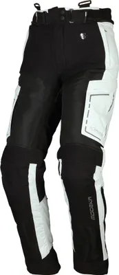 Immagine prodotto di Pantaloni da moto in tessuto Modeka Khao Air da donna, nero/grigio chiaro, 42