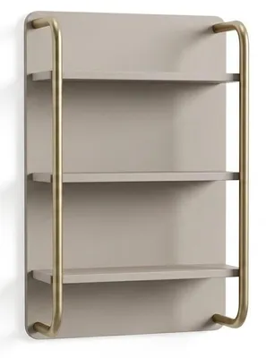 Produktbild von Wandregal Stil modern grau Wohnzimmer praktisch komfortabel