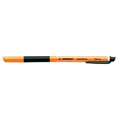 Zdjęcie produktu dla STABILO 1099/46 10er pointVisco Gelschreiber orange 0,5 mm, Schreibfarbe: schwarz