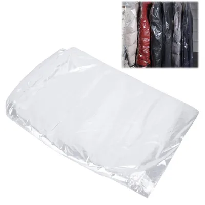 Produktbild von Solidchoice - 50 Stück transparente Kleiderschutzhüllen