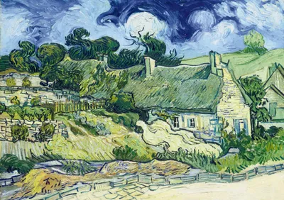 Image de Puzzle 1000 elementów. Vincent Van Gogh. Vue sur la ville de Cordeville, 1890