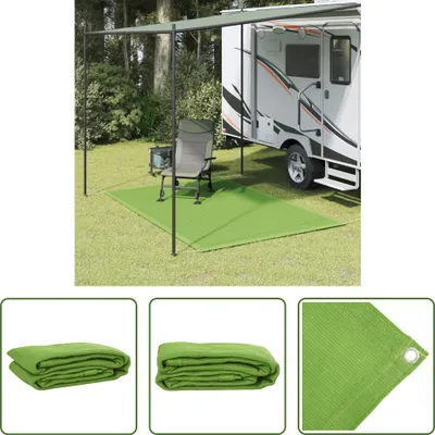 Zdjęcie produktu dla Dywan namiotowy Living Store jasnozielony 250x200 cm HDPE