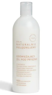 Obrázok produktu pre Sprchový gél Ziaja Naturalnie Pielęgnujemy, osviežujúci, 400 ml