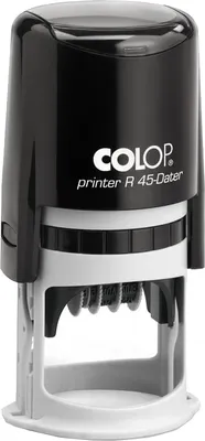 Immagine prodotto di COLOP 104429 COLOP datario Stampante R 45-Dater, rotonda, nera
