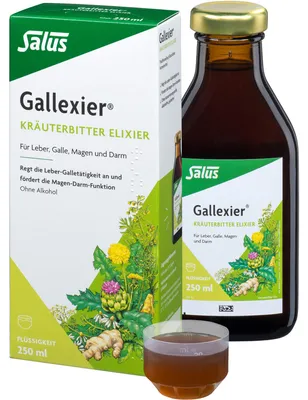 Productafbeelding van Salus Gallexier kruidenbitter, elixir, 250 ml oplossing