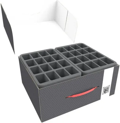 Immagine prodotto di Scatola portaoggetti FSLB150 per miniature in scala 1:72 (20 mm)
