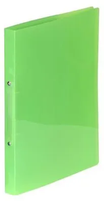 Obrázok produktu pre Krúžkový šanón, 2 krúžky, 20 mm, A4, PP, VIQUEL "Propyglass", zelená