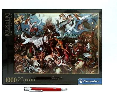 Immagine prodotto di Puzzle Clementoni 1000 Museo Bruegel TheFallOfTheR.39662