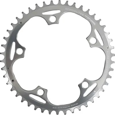 Image de Plateau TA Alizé 51 dents argent Ø130 extérieur 9/10-f
