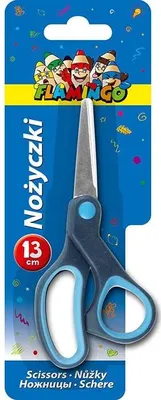 Image de Ciseaux ergonomiques 13 cm Flamingo