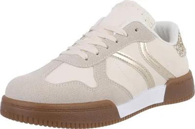 Produktbild von Ital-Design Damen Freizeitschuhe  Lederoptik Sneakers Low 88828612 Grau Gr.  36