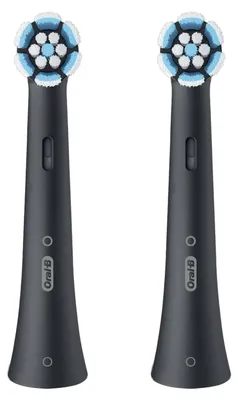 Immagine prodotto di Oral-B iO, set di 2 spazzole di ricambio per testine, colore nero