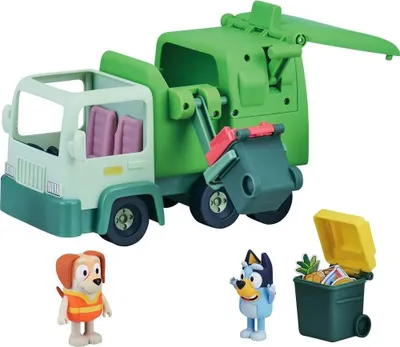 Immagine prodotto di Set di camion della spazzatura Bluey