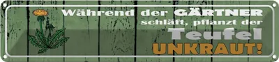 Produktbild von vianmo Blechschild 10x46 cm Berufswunsch Urlauber Meer Abenteuer Reisen Spruch Zitat
