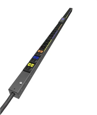Obrázok produktu pre Eaton EVMIF163X, Merané, 39U, Jedna fáza, Zvislý, Hliník, Čierna