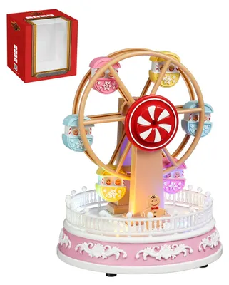 Productafbeelding van Ferris wheel battery operated h24xd18,5 cm Luville