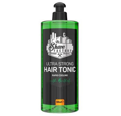 Produktbild von The Shave Factory – Haartonic Menthol – Ultra Starkes Haartonic – 500ml