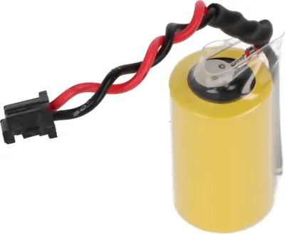 Zdjęcie produktu dla Bateria litowa odpowiednia dla Toshiba ER3V z czarną wtyczką, należy zwrócić uwagę na wtyczkę, 3,6 V 1000 mAh